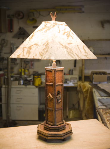 rustic lamp, rustic lighting, rustic furniture